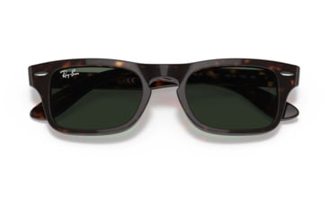 Image of Ray-Ban Burbank JR RJ9083S Sunglasses, Dark Green Lenses, Havana, 43, RJ9083S-710271-43