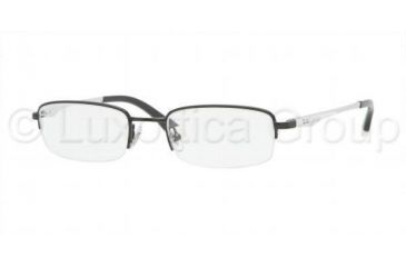 Image of Ray-Ban RX 6133 Eyeglasses Styles - Black Frame w/Non-Rx 49 mm Diameter Lenses, 2672-4919