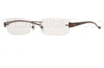 Image of Ray-Ban RX 8583 Eyeglasses Styles -  Dark Brown Frame w/Non-Rx 51 mm Diameter Lenses, 1020-5117