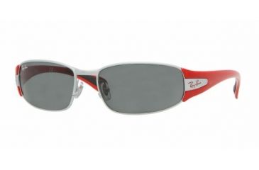 Image of Ray-Ban Junior RJ 9522S Sunglasses Styles - Gray Frame / Silver Mirror Lenses, 226-6G-5315