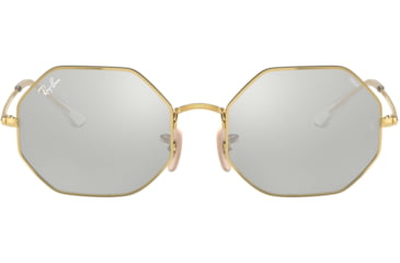 Image of Ray-Ban Octagon 1972 Sunglasses 001/W3-54 - , Photo grey mirror grey Lenses
