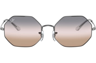Image of Ray-Ban Octagon 1972 Sunglasses 004/GC-54 - , Pink Gradient Grey Lenses