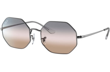 Image of Ray-Ban Octagon RB1972 Sunglasses, Gunmetal, 54, RB1972-004-GC-54