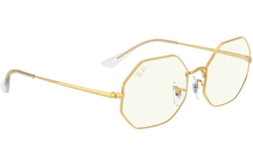 Image of Ray-Ban Octagon 1972 Sunglasses 9196BF-54 - , Clear/blue Light Filter Lenses