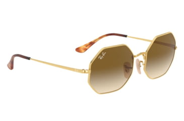 Image of Ray-Ban OCTAGON RB1972 Sunglasses 914751-54 - , Clear Gradient Brown Lenses
