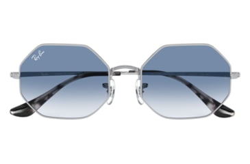 Image of Ray-Ban OCTAGON RB1972 Sunglasses 91493F-54 - , Clear Gradient Blue Lenses