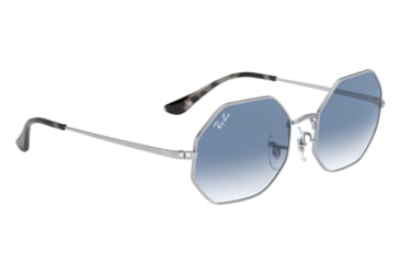 Image of Ray-Ban OCTAGON RB1972 Sunglasses 91493F-54 - , Clear Gradient Blue Lenses