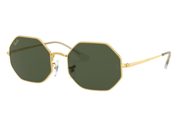 Image of Ray-Ban OCTAGON RB1972 Sunglasses 919631-54 - , Green Lenses
