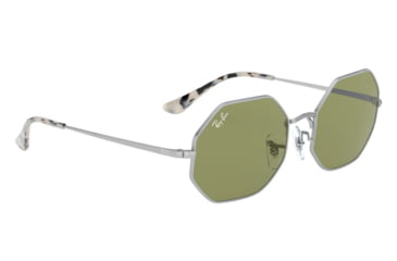 Image of Ray-Ban OCTAGON RB1972 Sunglasses 91974E-54 - , Bottle Green Lenses