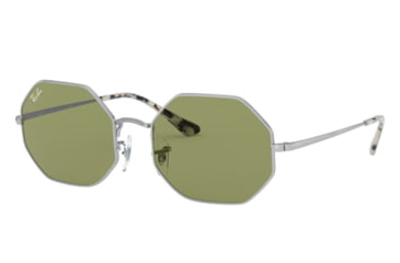 Image of Ray-Ban OCTAGON RB1972 Sunglasses 91974E-54 - , Bottle Green Lenses