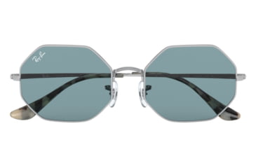 Image of Ray-Ban OCTAGON RB1972 Sunglasses 919756-54 - , Azure Mirror Blue Lenses