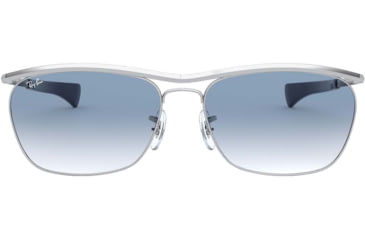 Image of Ray-Ban OLYMPIAN II DELUXE RB3619 Sunglasses 003/3F-60 - , Clear Gradient Blue Lenses