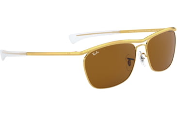 Image of Ray-Ban OLYMPIAN II DELUXE RB3619 Sunglasses 919657-60 - , B-15 Brown Lenses