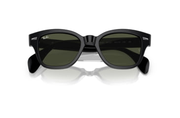 Image of Ray-Ban RB0880S Sunglasses, Black Frame, Green Lens, 49, RB0880S-901-31-49