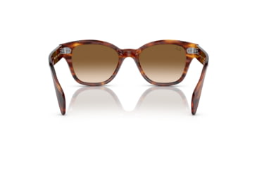 Image of Ray-Ban RB0880S Sunglasses, Striped Havana Frame, Clear Gradient Brown Lens, 49, RB0880S-954-51-49
