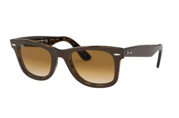 Image of Ray-Ban RB2140F Sunglasses 127651-52 - , Clear Gradient Brown Lenses
