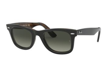 Image of Ray-Ban RB2140F Sunglasses 127771-52 - , Grey Gradient Dark Grey Lenses