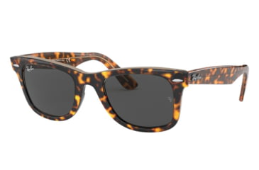 Image of Ray-Ban RB2140F Sunglasses 1292B1-52 - , Dark Grey Lenses