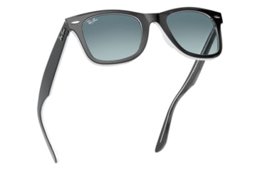 Image of Ray-Ban RB2140F Sunglasses 12943M-52 - , Blue Gradient Grey Lenses