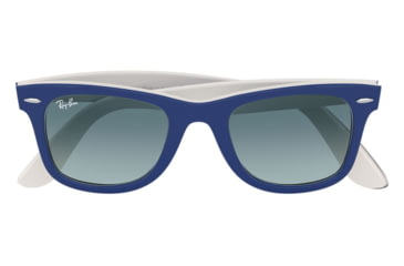 Image of Ray-Ban RB2140F Sunglasses 12993M-52 - , Blue Gradient Grey Lenses
