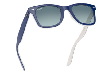 Image of Ray-Ban RB2140F Sunglasses 12993M-52 - , Blue Gradient Grey Lenses