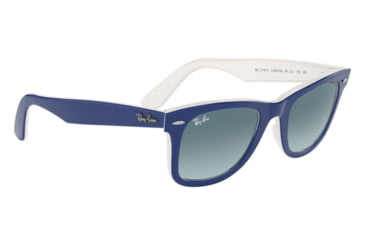 Image of Ray-Ban RB2140F Sunglasses 12993M-52 - , Blue Gradient Grey Lenses