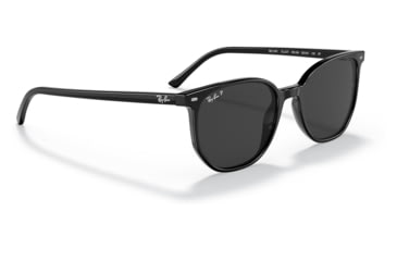 Image of Ray-Ban RB2197 Elliot Sunglasses, Black Frame, Black Lens, Polarized, 50, RB2197-901-48-50