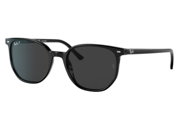 Image of Ray-Ban RB2197 Elliot Sunglasses, Black Frame, Black Lens, Polarized, 50, RB2197-901-48-50