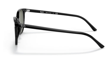 Image of Ray-Ban RB2197 Elliot Sunglasses, Black Frame, Green Lens, 50, RB2197-901-31-50