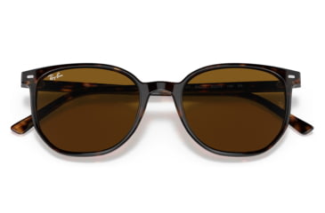 Image of Ray-Ban RB2197 Elliot Sunglasses, Havana Frame, Brown Lens, 50, RB2197-902-33-50