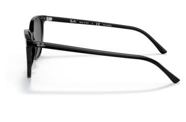 Image of Ray-Ban RB2197F Elliot Sunglasses, Black Frame, Black Lens, Polarized, Asian Fit, 54, RB2197F-901-48-54
