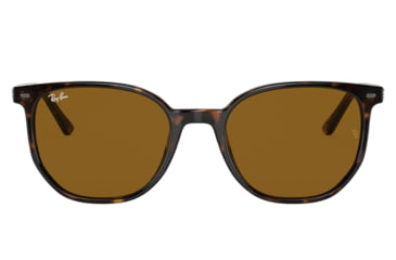Image of Ray-Ban RB2197F Elliot Sunglasses, Havana Frame, Brown Lens, Asian Fit, 54, RB2197F-902-33-54