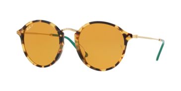 Image of Ray-Ban RB2447F Sunglasses 1244N9-49 - Yellow Havana Frame