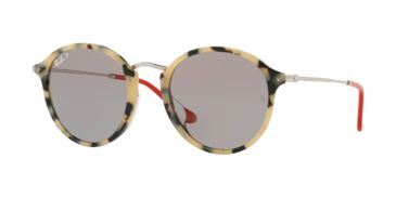 Image of Ray-Ban RB2447F Sunglasses 1247P2-49 - Beige Havana Frame