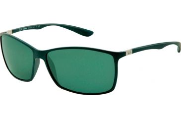 Image of Ray-Ban RB4179 Sunglasses 601671-6213 - Green Frame, Green Lenses