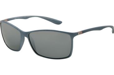 Image of Ray-Ban RB4179 Sunglasses 601788-6213 - Silver Frame, Gray Silver Mirror Gradient Lenses