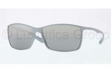 Image of Ray-Ban RB4179 Sunglasses 601788-6213 - Silver Frame, Gray Silver Mirror Gradient Lenses