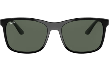 Image of Ray-Ban RB4234 Sunglasses 601/71-58 - Black Frame, Grey Green Lenses