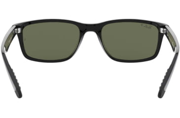 Image of Ray-Ban RB4234 Sunglasses 601/9A-58 - Black Frame, Polar Green Lenses