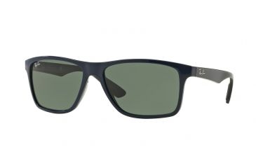 Image of Ray-Ban RB4234 Sunglasses 619771-58 - Blue Frame, Grey Green Lenses