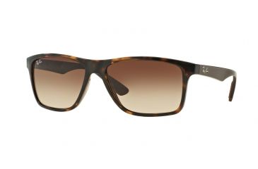 Image of Ray-Ban RB4234 Sunglasses 620513-58 - Havana Frame, Brown Gradient Lenses