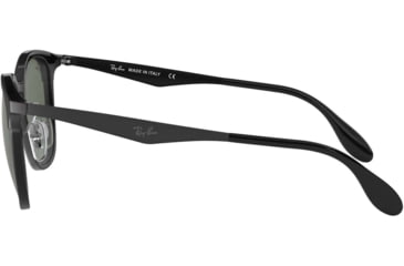 Image of Ray-Ban RB4278 Sunglasses 628271-51 - Black / Matte Black Frame, Green Lenses