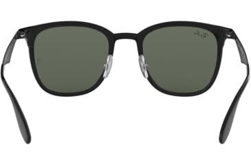 Image of Ray-Ban RB4278 Sunglasses 628271-51 - Black / Matte Black Frame, Green Lenses