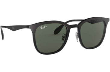 Image of Ray-Ban RB4278 Sunglasses 628271-51 - Black / Matte Black Frame, Green Lenses