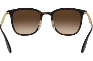 Image of Ray-Ban RB4278 Sunglasses 628313-51 - Havana/Matte Havana Frame, Brown Gradient Lenses