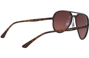 Image of Ray-Ban RB4320CH Sunglasses 710/6B-58 - , Purple Mir Gold Gradient Polar Lenses