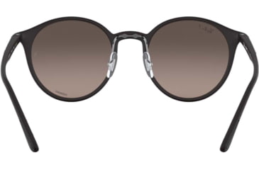 Image of Ray-Ban RB4336 Chromance Sunglasses, Matte Black, Grey Mirror Silver Chromance, 50, RB4336CH-601S5J-50