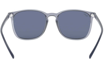 Image of Ray-Ban RB4387 Sunglasses 639980-56 - Trasparent Blue Frame, Blue Lenses