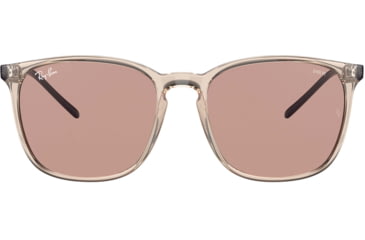 Image of Ray-Ban RB4387 Sunglasses, Evolve Photo Brown Lenses, Light Brown, 56, RB4387-6573Q4-56