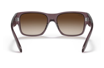 Image of Ray-Ban RJ9287S Wayfarer Nomad Junior Sunglasses - Kids, Transparent Dark Brown Frame, Brown Gradient Lens, 48, RJ9287S-711513-48